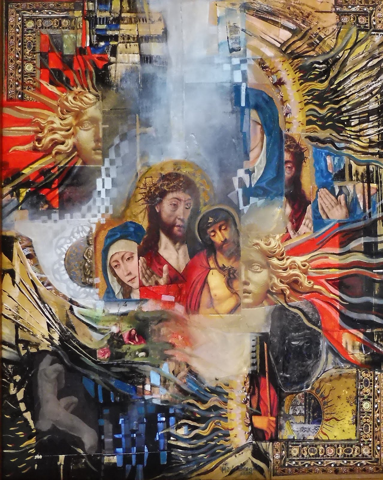 Christ Roi - 40 x 50 cm - 2020