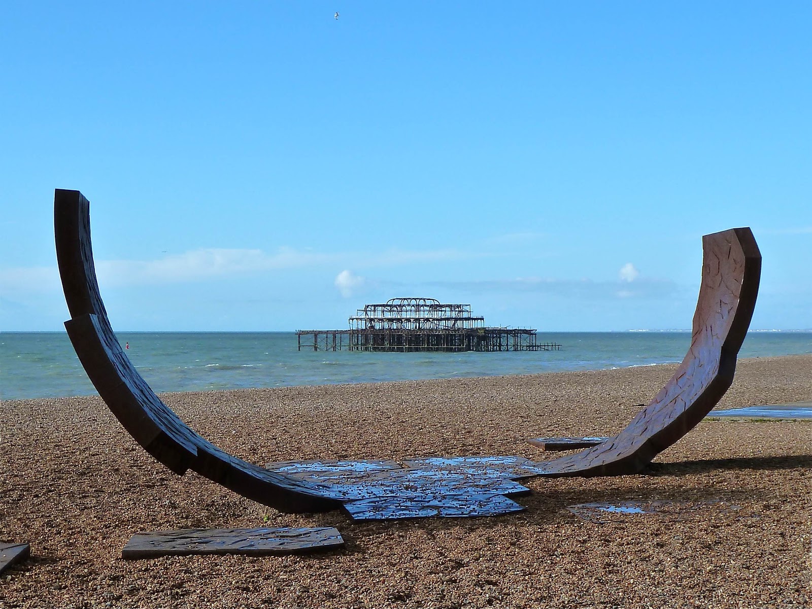 Brighton Bits Seafront sculpture sacrilege