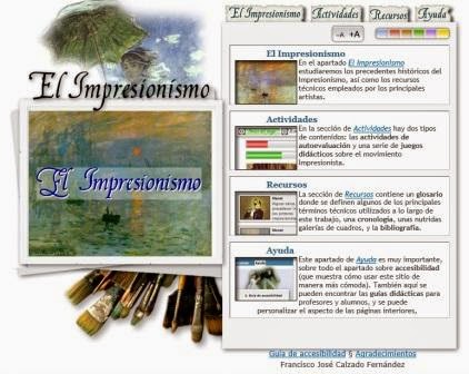 http://ntic.educacion.es/w3/eos/MaterialesEducativos/mem2006/impresionismo/index.html