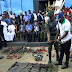 Niger Delta Militants Surrendered Deadly Weapons Before Governor Okorocha in Owerri (Photos) 