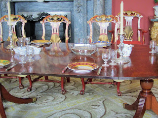 Dining Table in Russborough House, County Wicklow