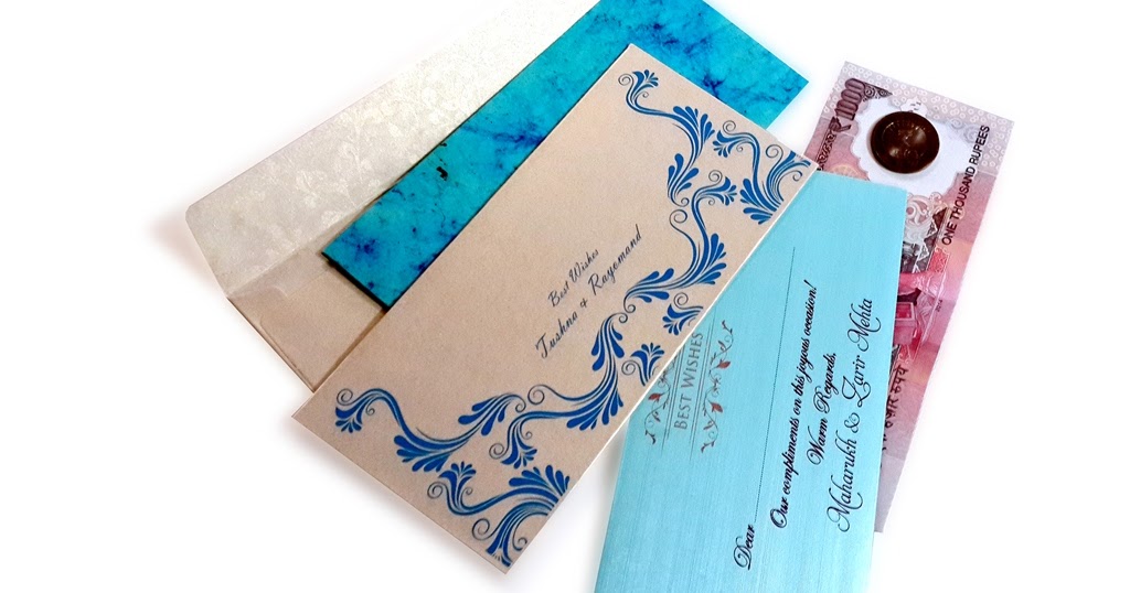 ZINIA JC Money Envelopes Personalized Stationery For Special Occasions
