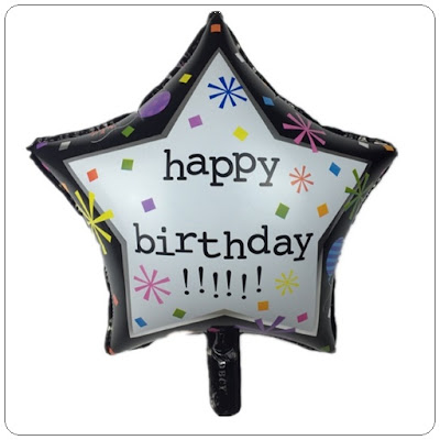 Balon Foil Bintang Happy Birthday Balon Foil Bintang Happy Birthday