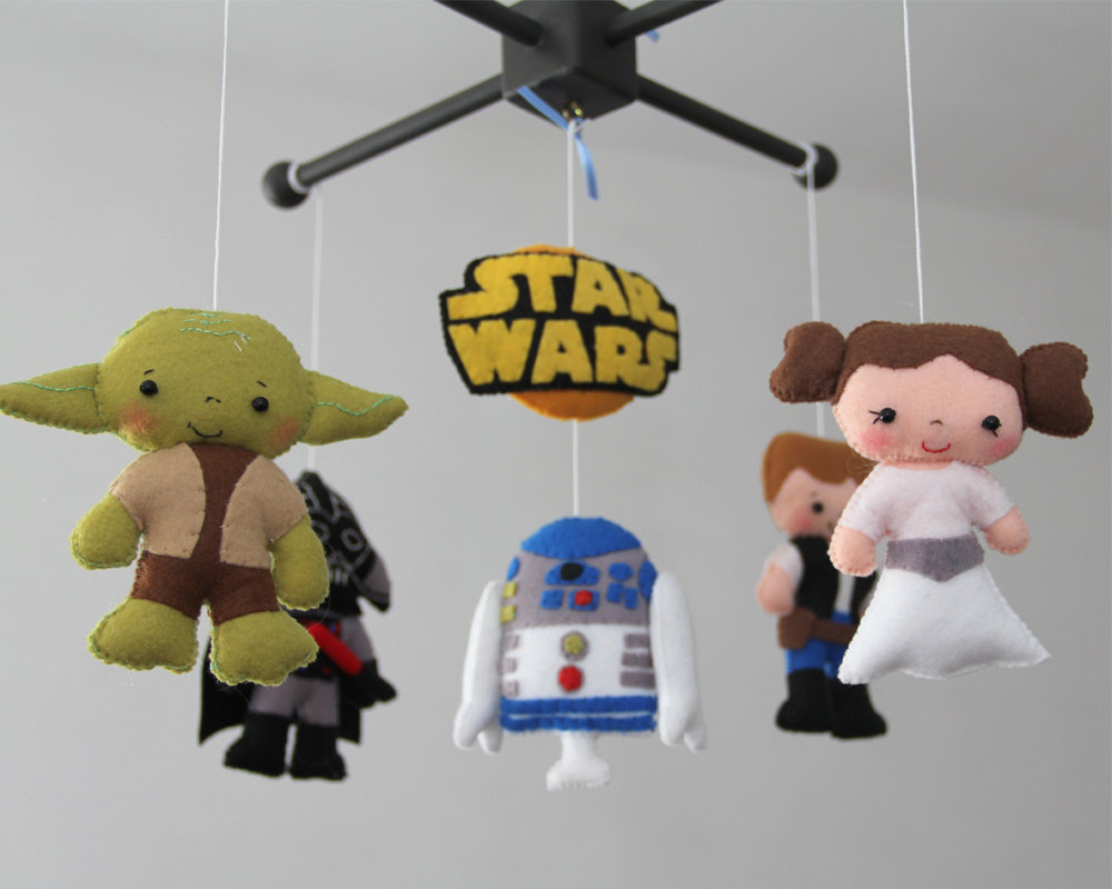 Les Petites Baby Crib Mobile Star Wars Mobile Nursery Star