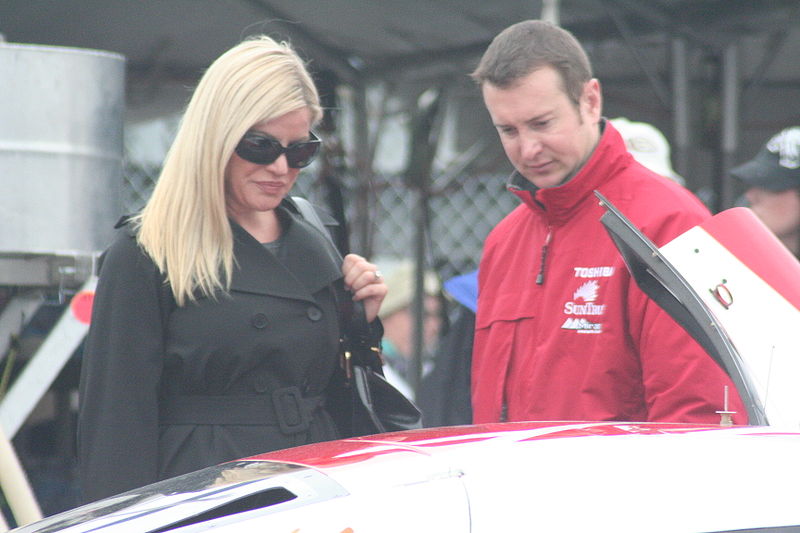 Megan Rossee Kurt Busch Wife Eva Busch New Photos/Images 2012