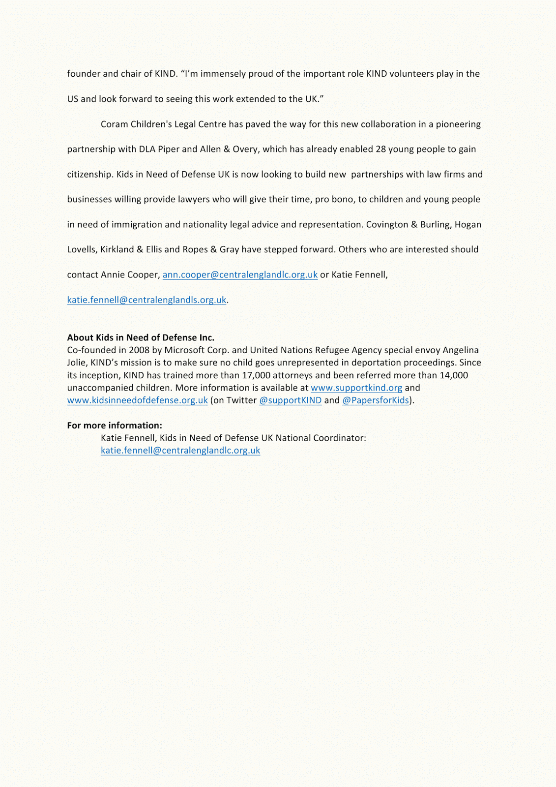 Press release page 2 Press release page 2