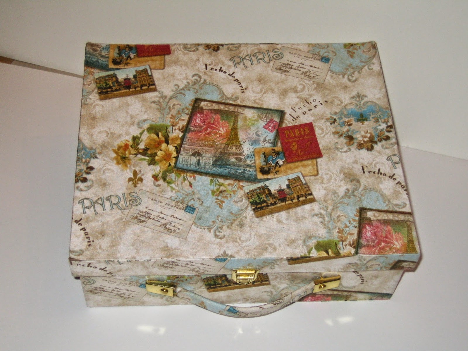 Cartonnage passion: Valise week-end