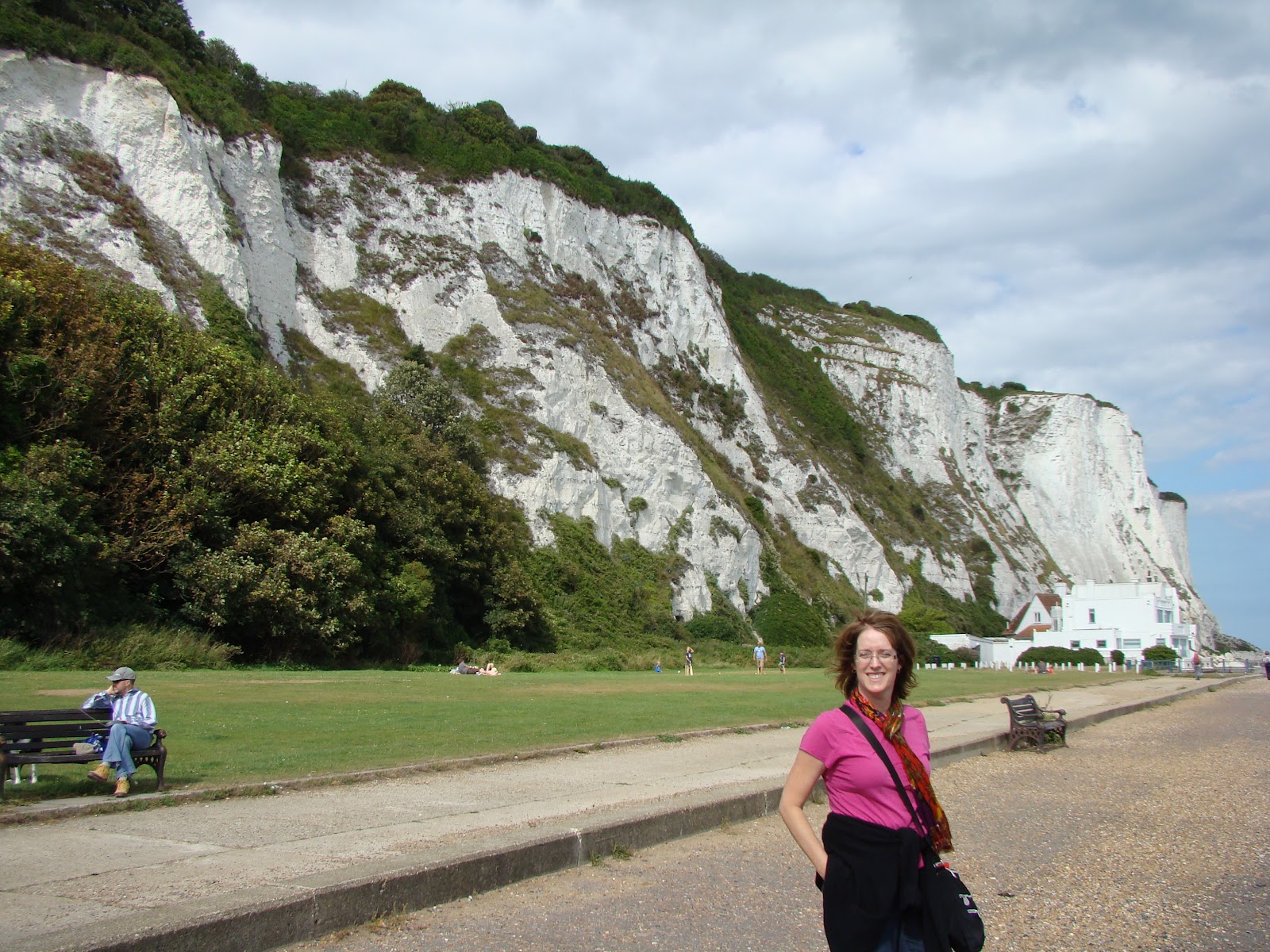 Lori and Tim in the UK: Canterbury, White Cliffs of Dover, and Whitstable