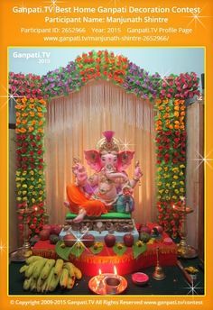 ganpati decoration