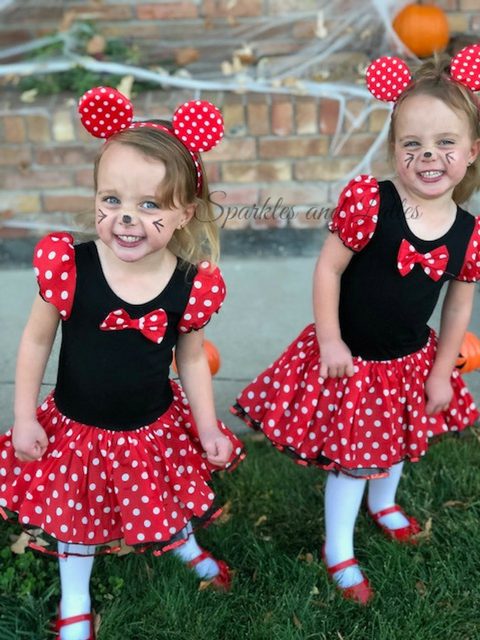 Toddler Minnie Mouse costumes