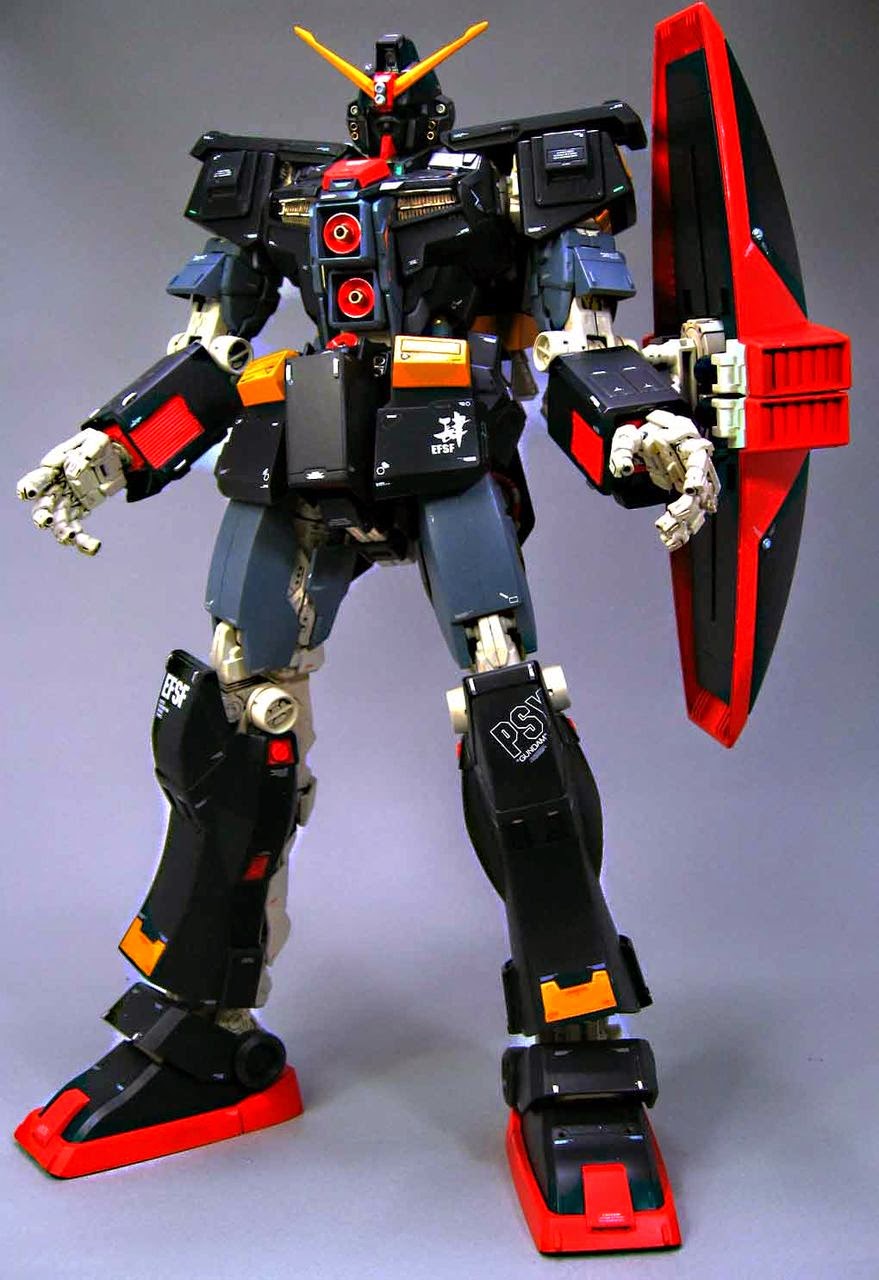 Custom Build HGUC 1/144 Psycho Gundam + PG Strike Gundam Conversion