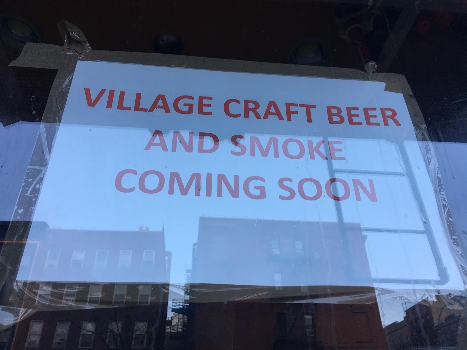 EV Grieve Village Craft Beer and Smoke coming soon to 1st Avenue