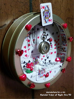 Alice In Wonderland Art Tin by Maridan Valor; just a little something I came up with. Find out more about it on the blog.