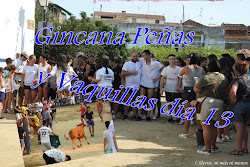 GINCANA PEÑAS Y VAQUILLAS DÍA 13