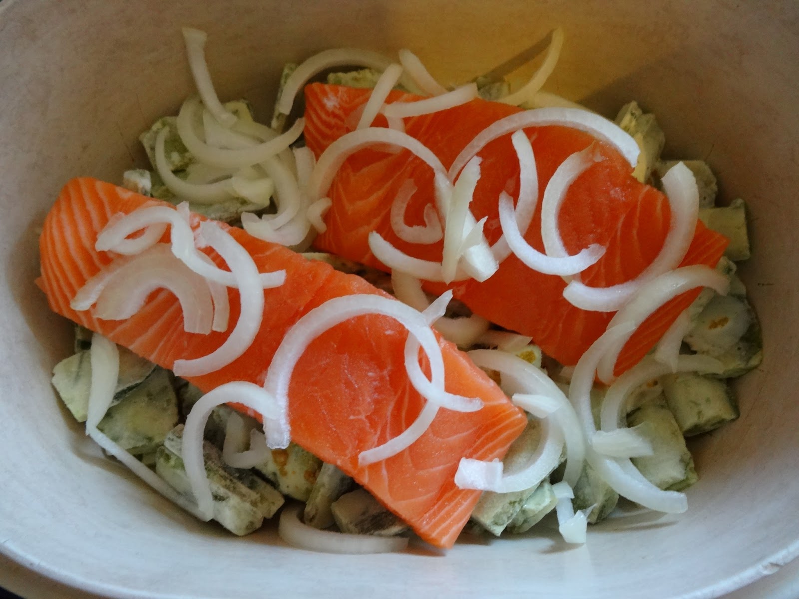 Ça Déménage En Cuisine !: Saumon à la crème et poireaux