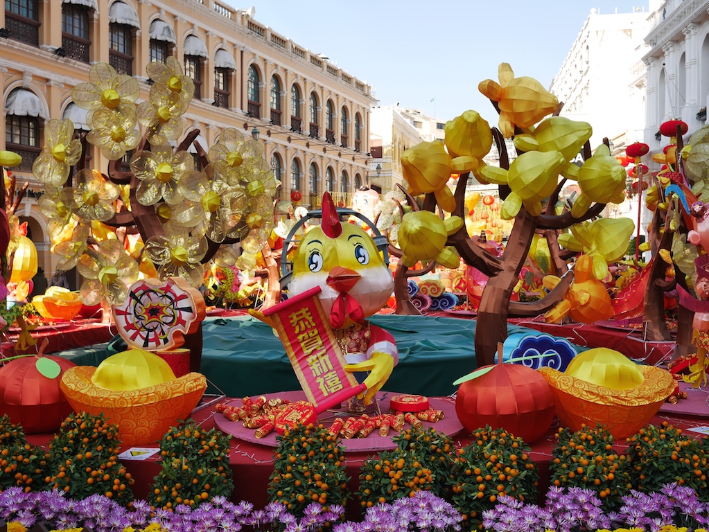 Two Lunar New Year Displays in Macau - Isidor's Fugue