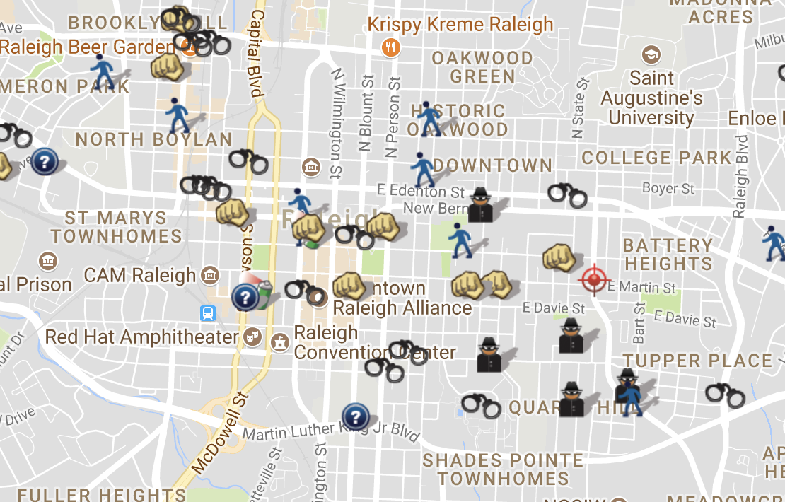Mapping crime in the 20 Amazon finalist cities SpotCrime The Public
