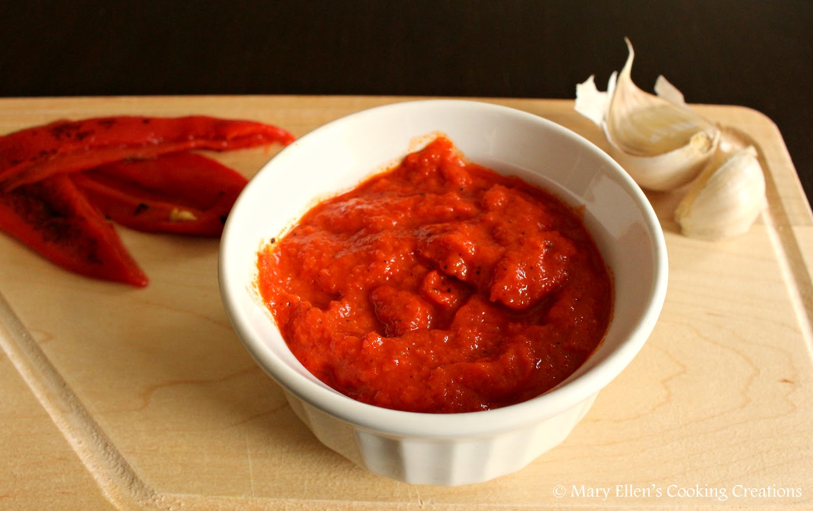 Mary Ellen's Cooking Creations Roasted Red Pepper Relish