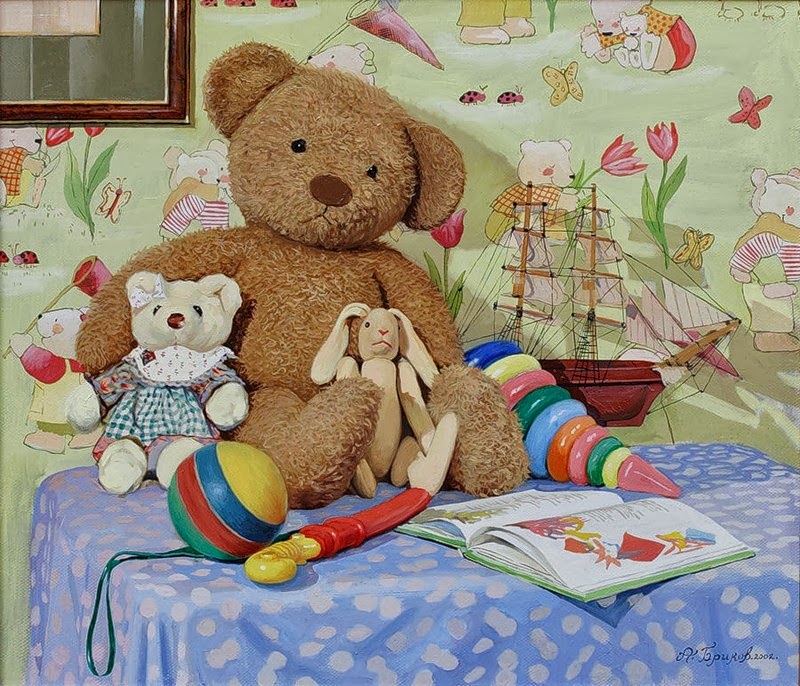 A. Brikov | Russian Artist | Childhood Paintings