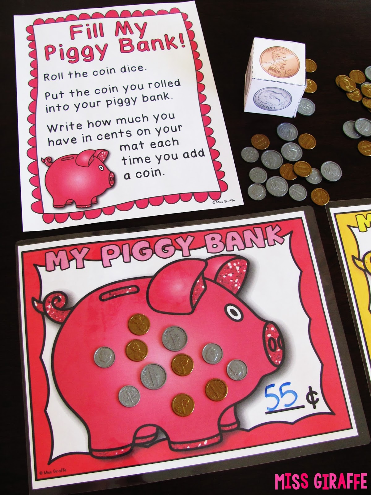 Miss Giraffe's Class Teaching Money