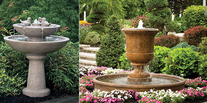 DIY Water Fountain For Unique Small Garden View - Decor Units