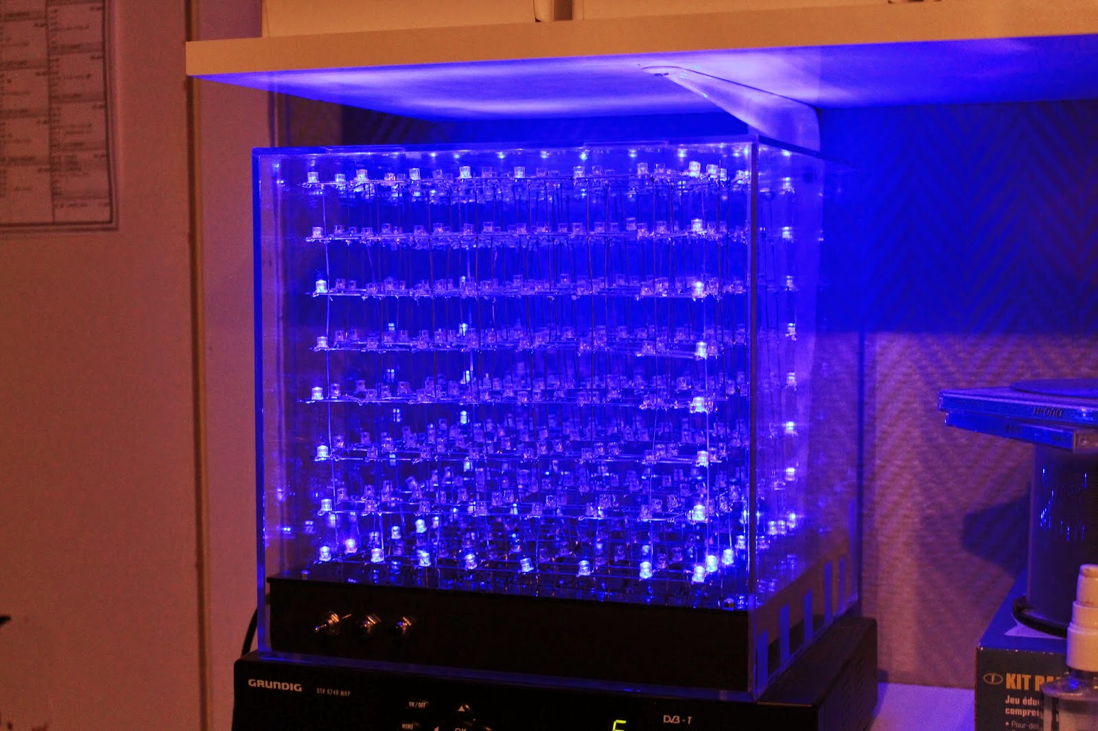 3D LED Matrix: 3x3x3, 5x5x5 and 8x8x8