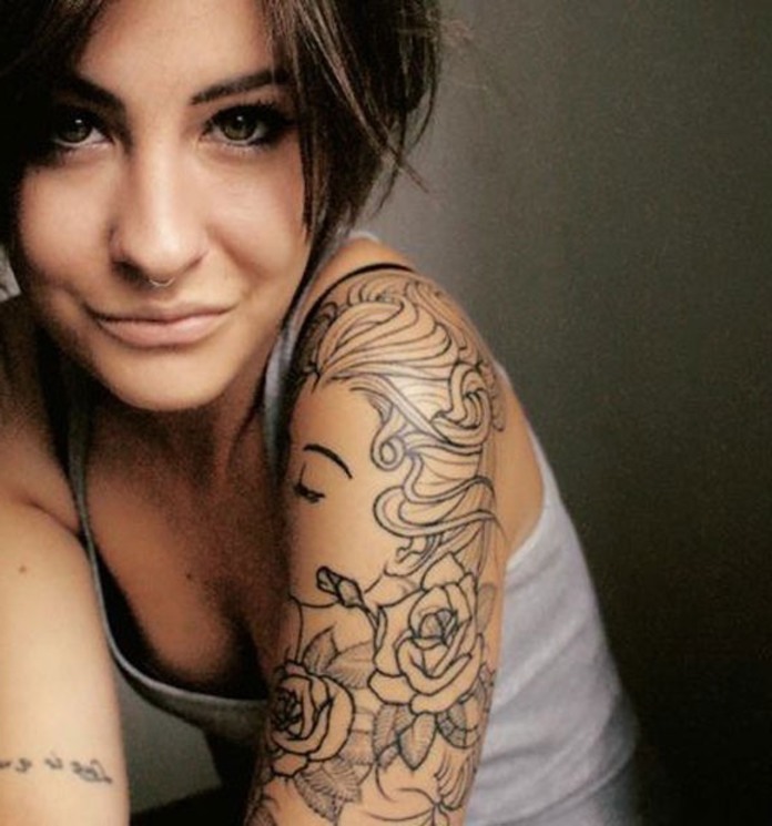 Tatuajes En El Brazo Mujer - Imágenes de tatuajes en el brazo mujer