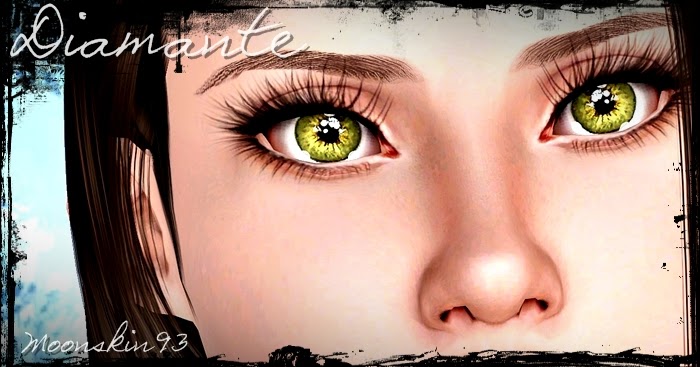 Дефолтные глаза и линзы n60 от Tifa. Im a beautiful Monster Moonskin SIMS. Eyes on me by asteria