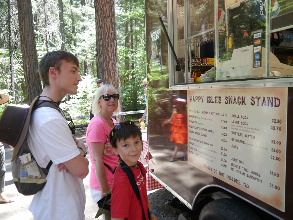 Yosemite Valley  Californie Snack Stand