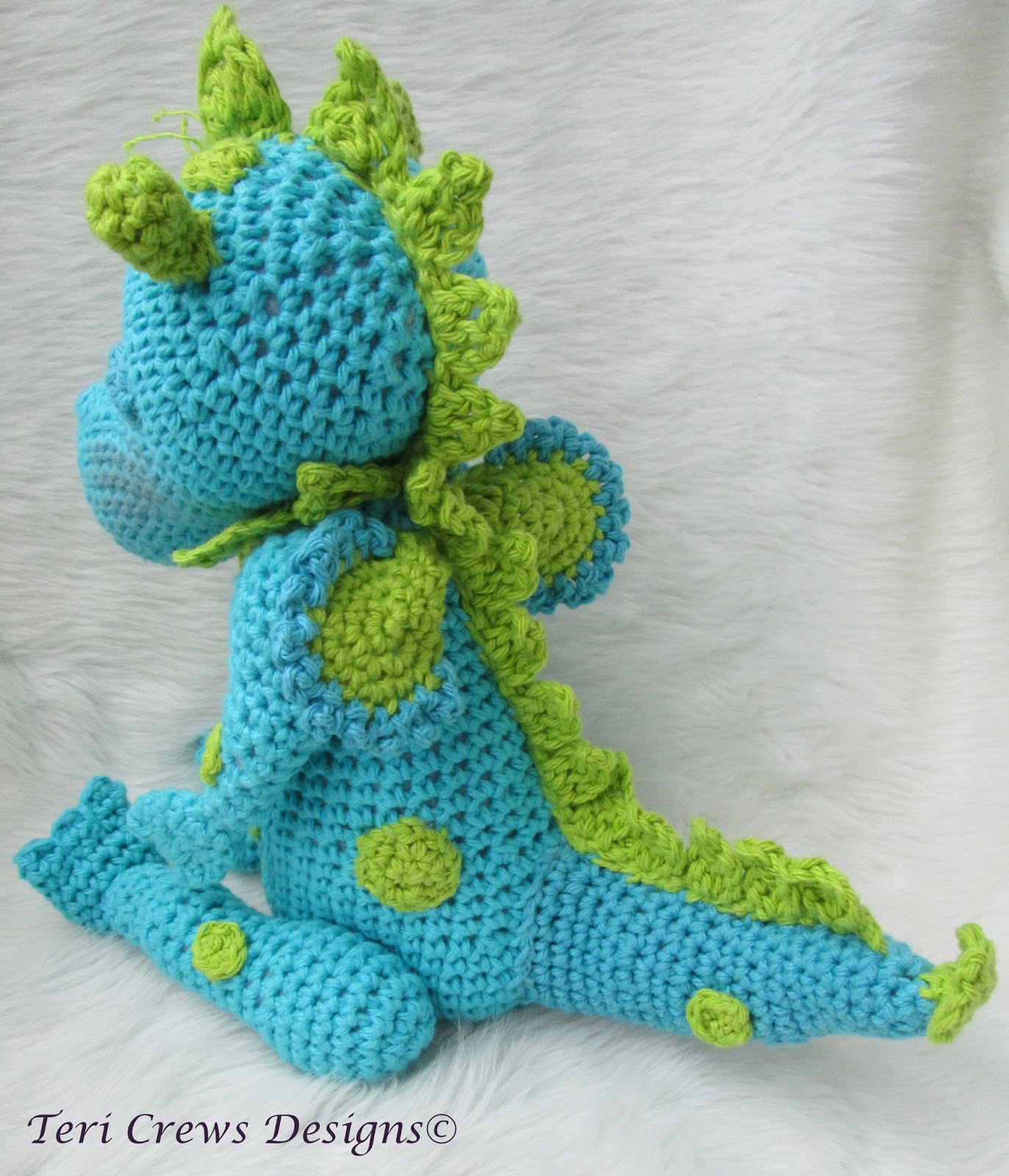 Teri S Blog New Cute Dragon Crochet Pattern