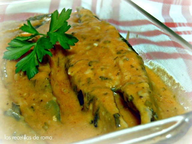 "Rodaballo en salsa marinera"