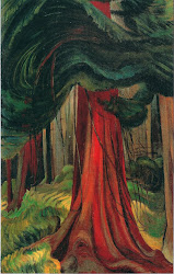 cedar emily carr tree painting 1933 paintings artist trees forest painter carrs canadian vancouver canada 1931 landscapes seven colors themes