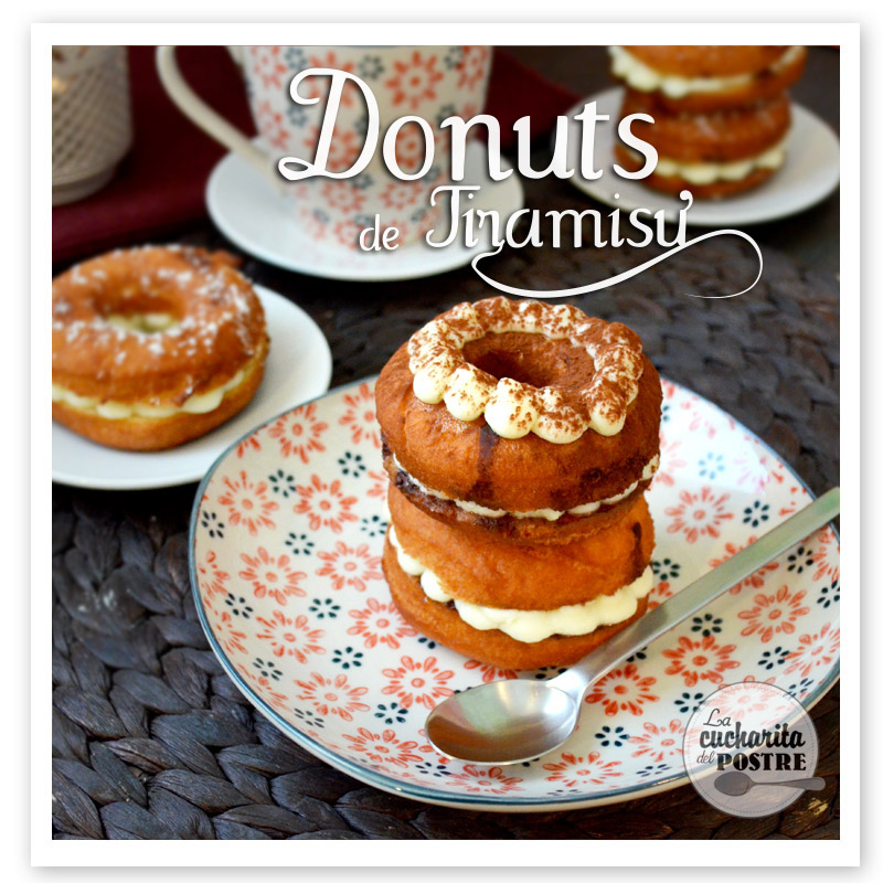 LA CUCHARITA DEL POSTRE DONUTS DE TIRAMISÚ / TIRAMISU DOUGHNUTS