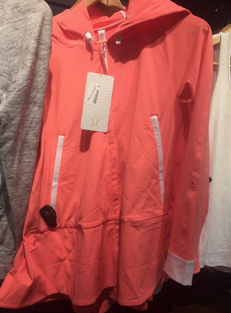 lululemon sun showers jacket