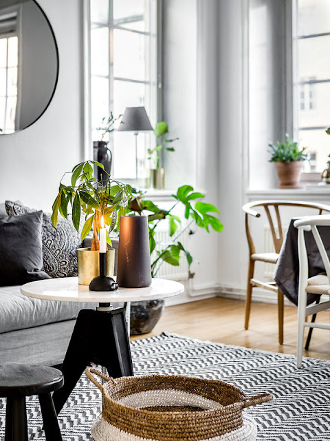 Дизайн-проекты. Уютная и функциональная квартира в Стокгольме  