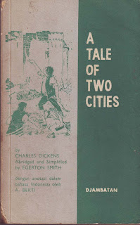 A Tale of Two Cities Charles Dickens Penerbit Jambatan 1959