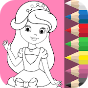 Princess Coloring Book Unlock MOD APK