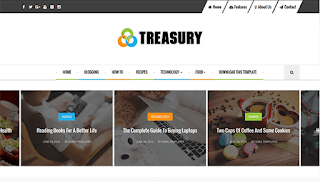 Treasury Blogger Template