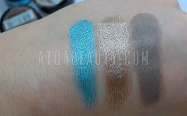 Maybelline Color Tattoo 20 Turquoise Forever, 35 On and on Bronze, 40 Permanent Taupe