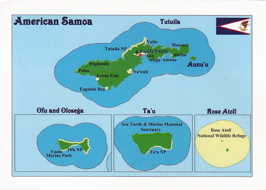 Postcard A La Carte: American Samoa (USA)