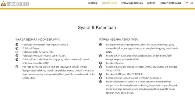 Syarat Membuat Dan Memperpanjang Skck Secara Online Offline