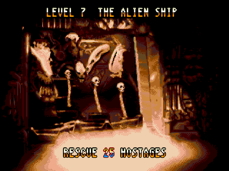 Level 7: The Alien Ship
