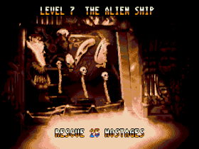 Predator 2 SEGA Level 7: The Alien Ship