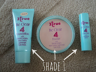 2True Be Clear 4 Foundation,Concealer + Powder Review 
