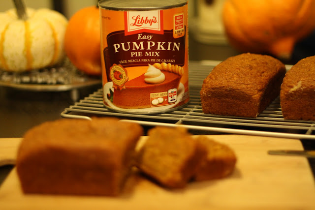 Pumpkin Spice Bread with Fresh Pumpkin