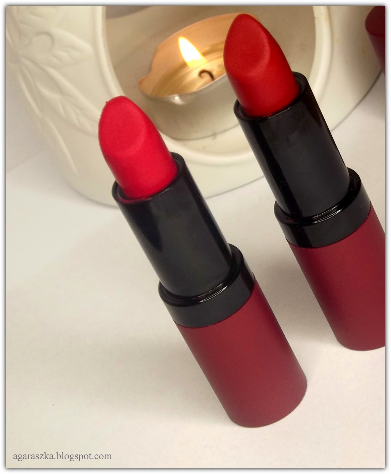 aGaRaSzKa Golden Rose Velvet Matte Lipstick 11 oraz 18