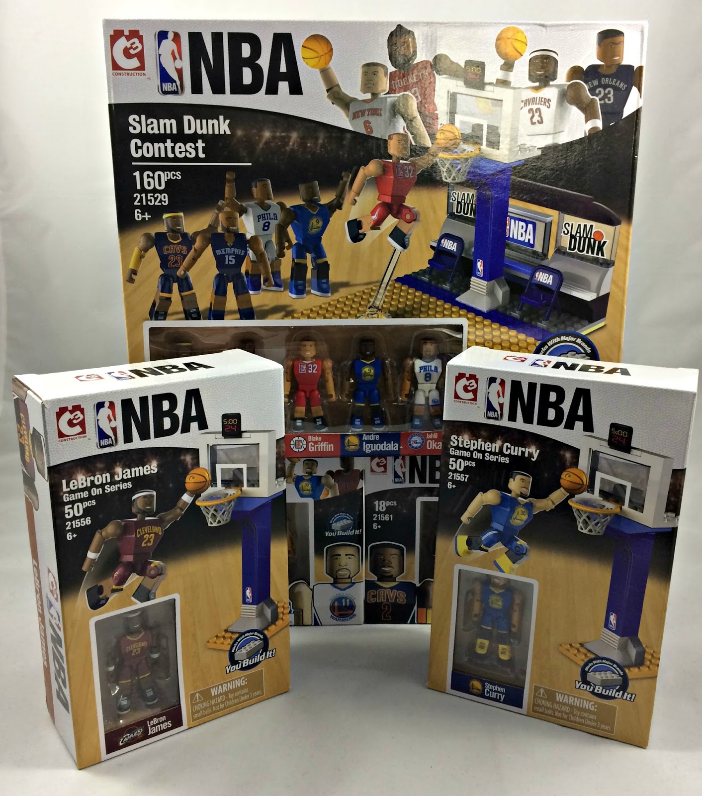 A GEEK DADDY: Create, Construct, Customize - C3 NBA Toys