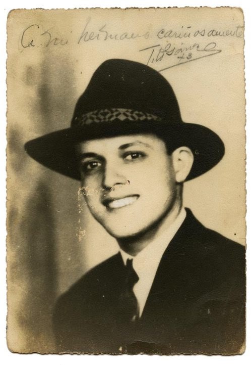1943 Cuba Riverside Orchestra Singer Tito Gomez Autograph Signed Photo