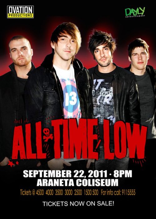 All Time Low Live in Manila, All Time Low Live in Manila Ticket Prices