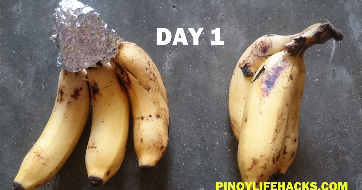 Banana Food Hack Slow the Ripening Process of Banana Does It Really